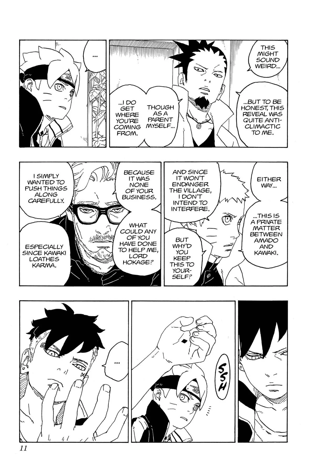Boruto: Two Blue Vortex - Chapter 76 - Page 11