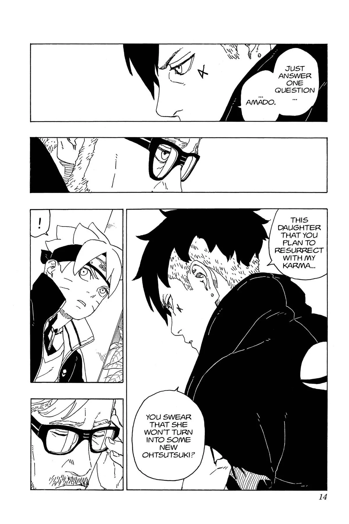 Boruto: Two Blue Vortex - Chapter 76 - Page 14