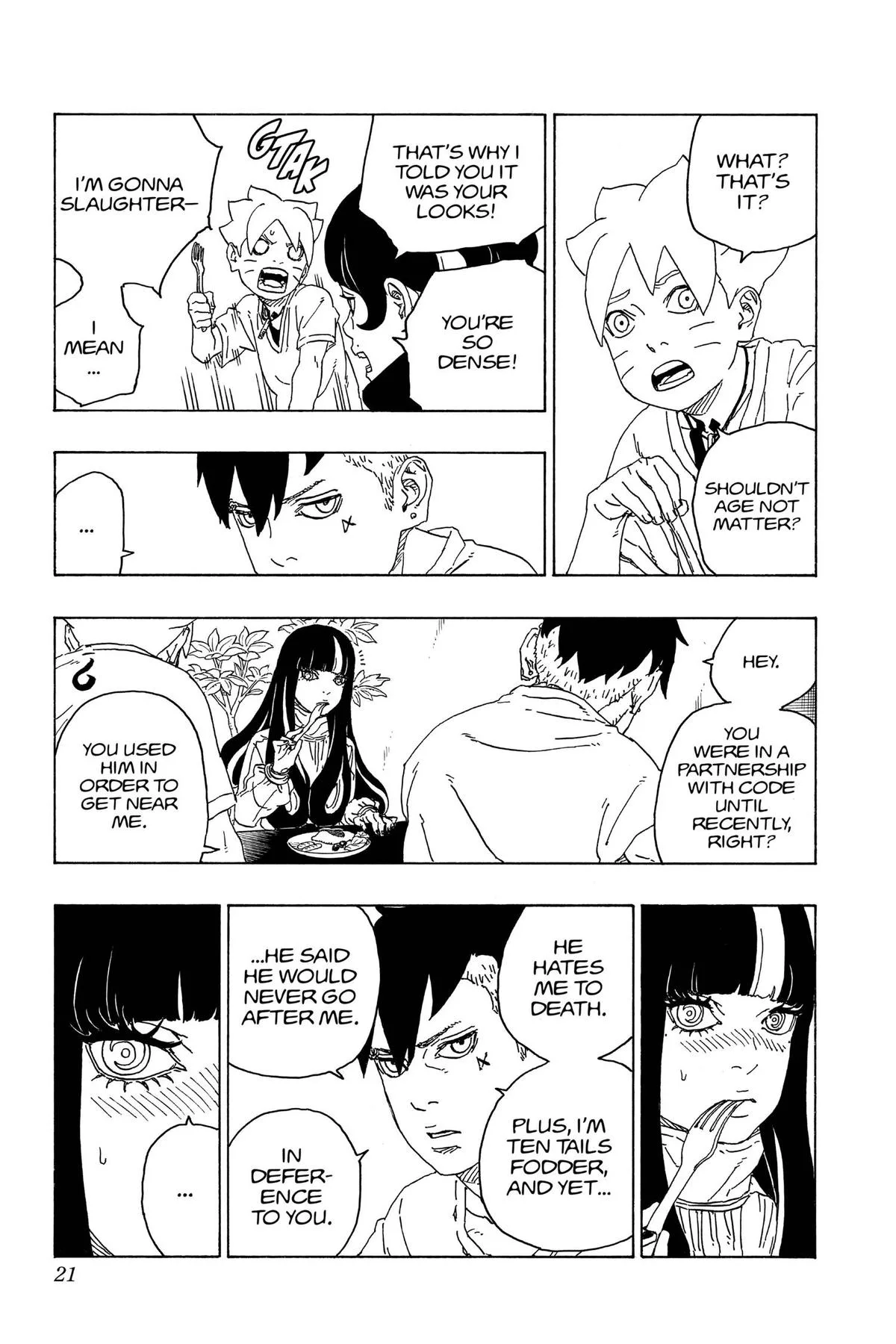 Boruto: Two Blue Vortex - Chapter 76 - Page 21