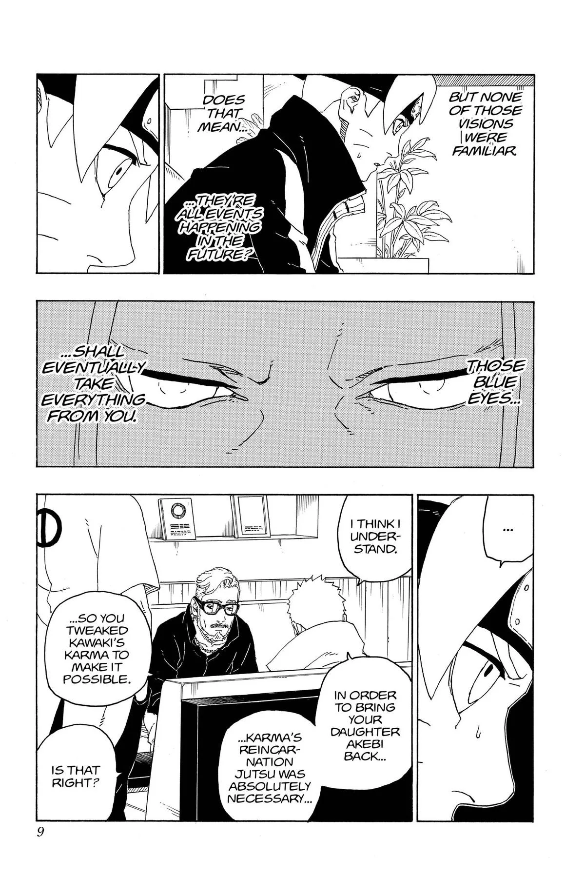 Boruto: Two Blue Vortex - Chapter 76 - Page 9