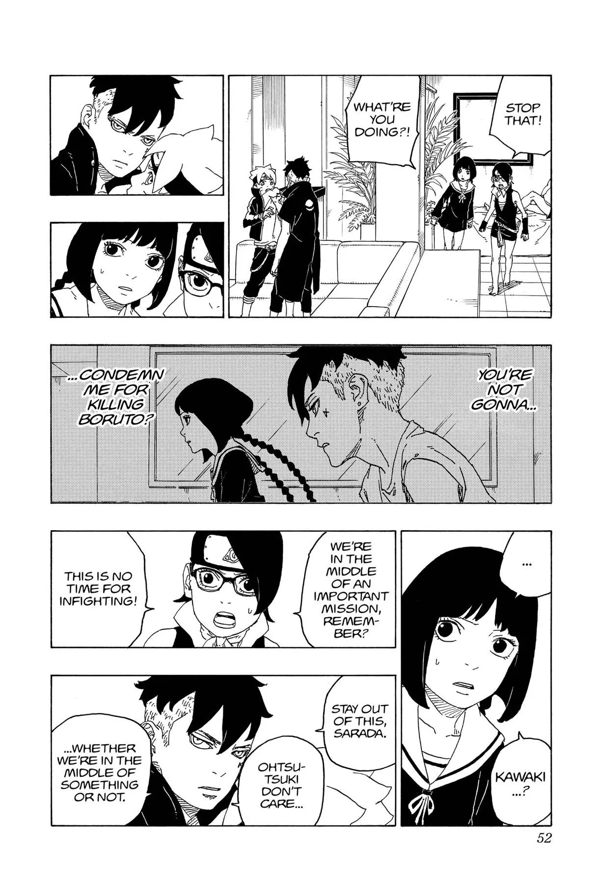 Boruto: Two Blue Vortex - Chapter 77 - Page 4