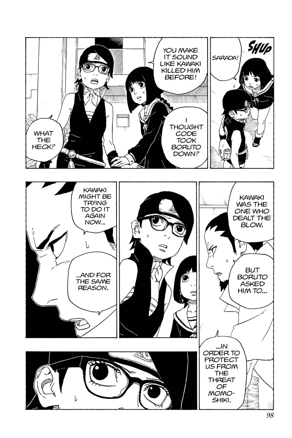 Boruto: Two Blue Vortex - Chapter 78 - Page 8