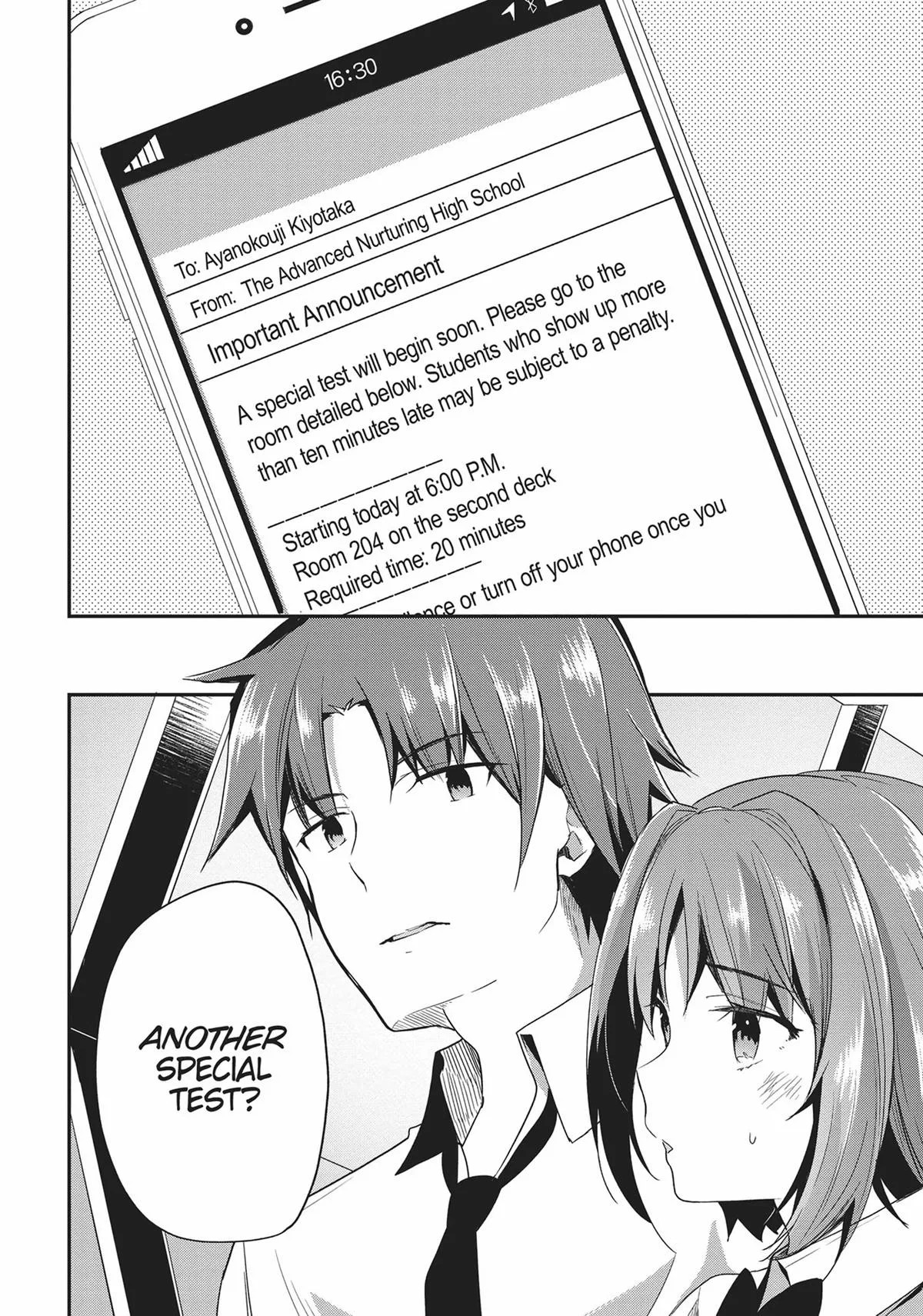 Classroom of the Elite - Chapter 28 - Page 33