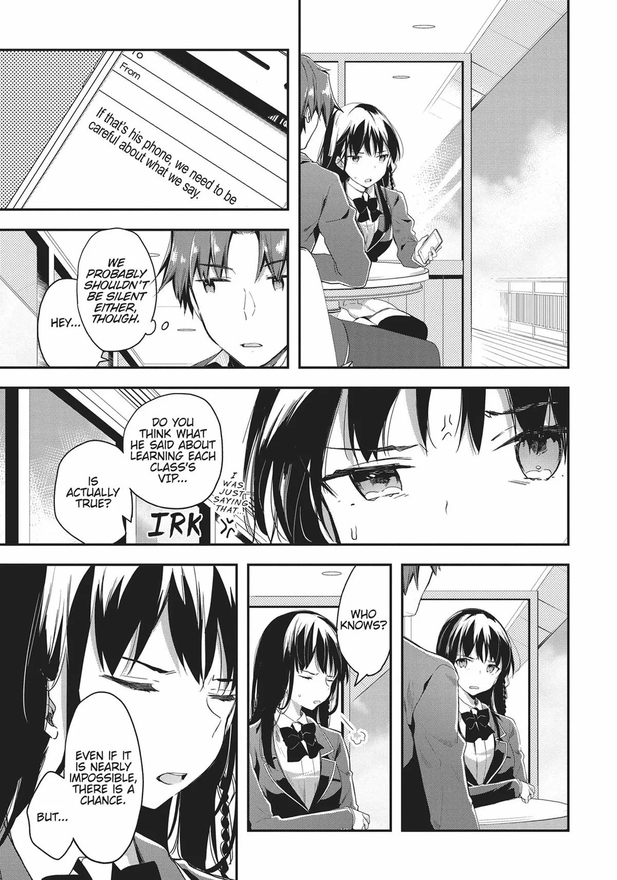 Classroom of the Elite - Chapter 35 - Page 3