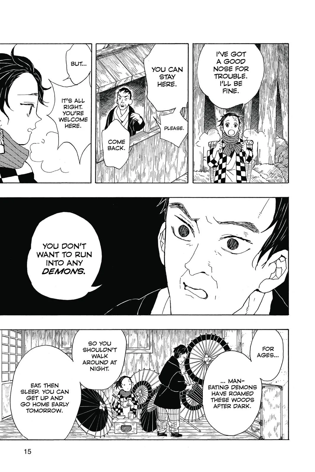 Demon Slayer: Kimetsu no Yaiba - Chapter 1 - Page 15