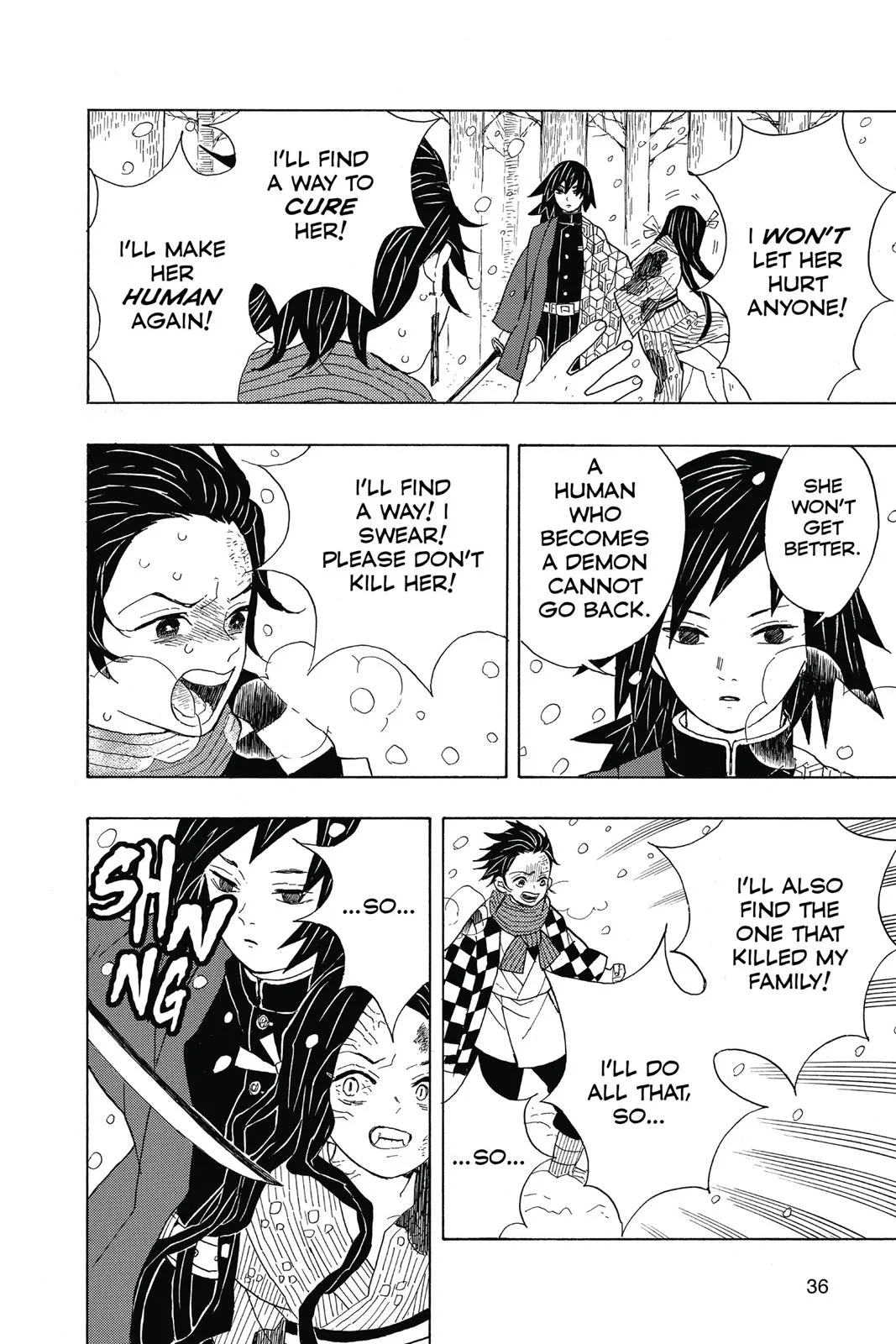 Demon Slayer: Kimetsu no Yaiba - Chapter 1 - Page 36