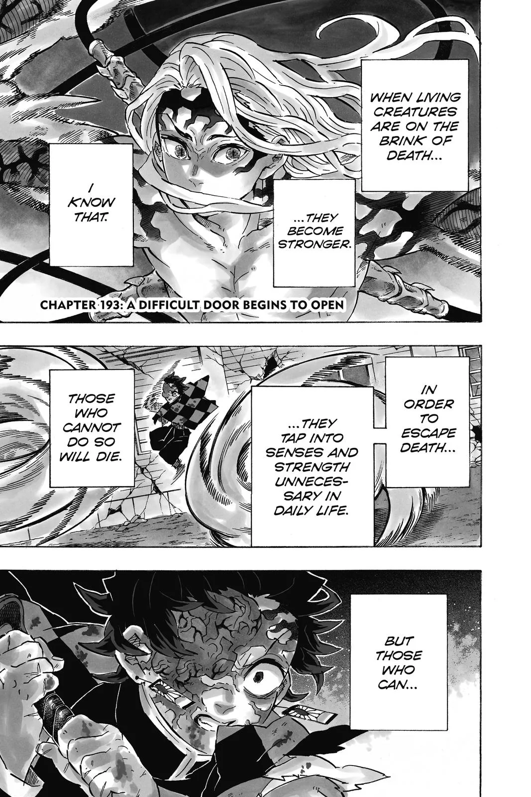 Demon Slayer: Kimetsu no Yaiba - Chapter 193 - Page 1