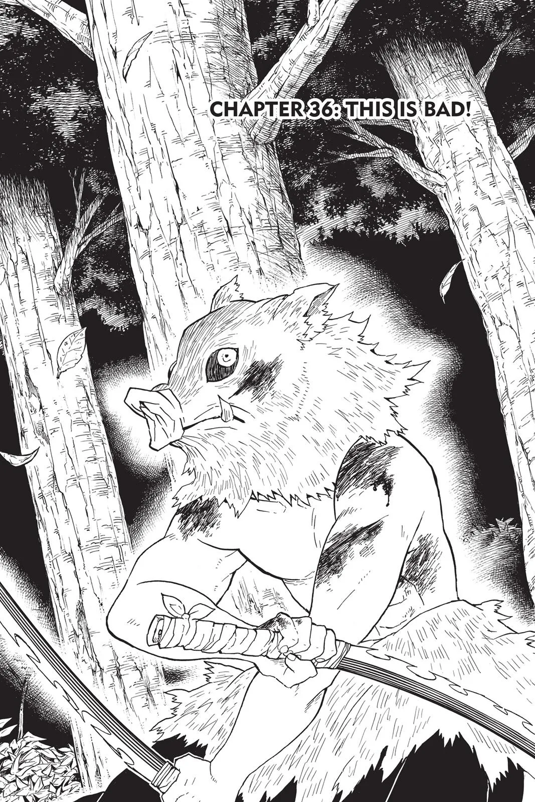 Demon Slayer: Kimetsu no Yaiba - Chapter 36 - Page 1