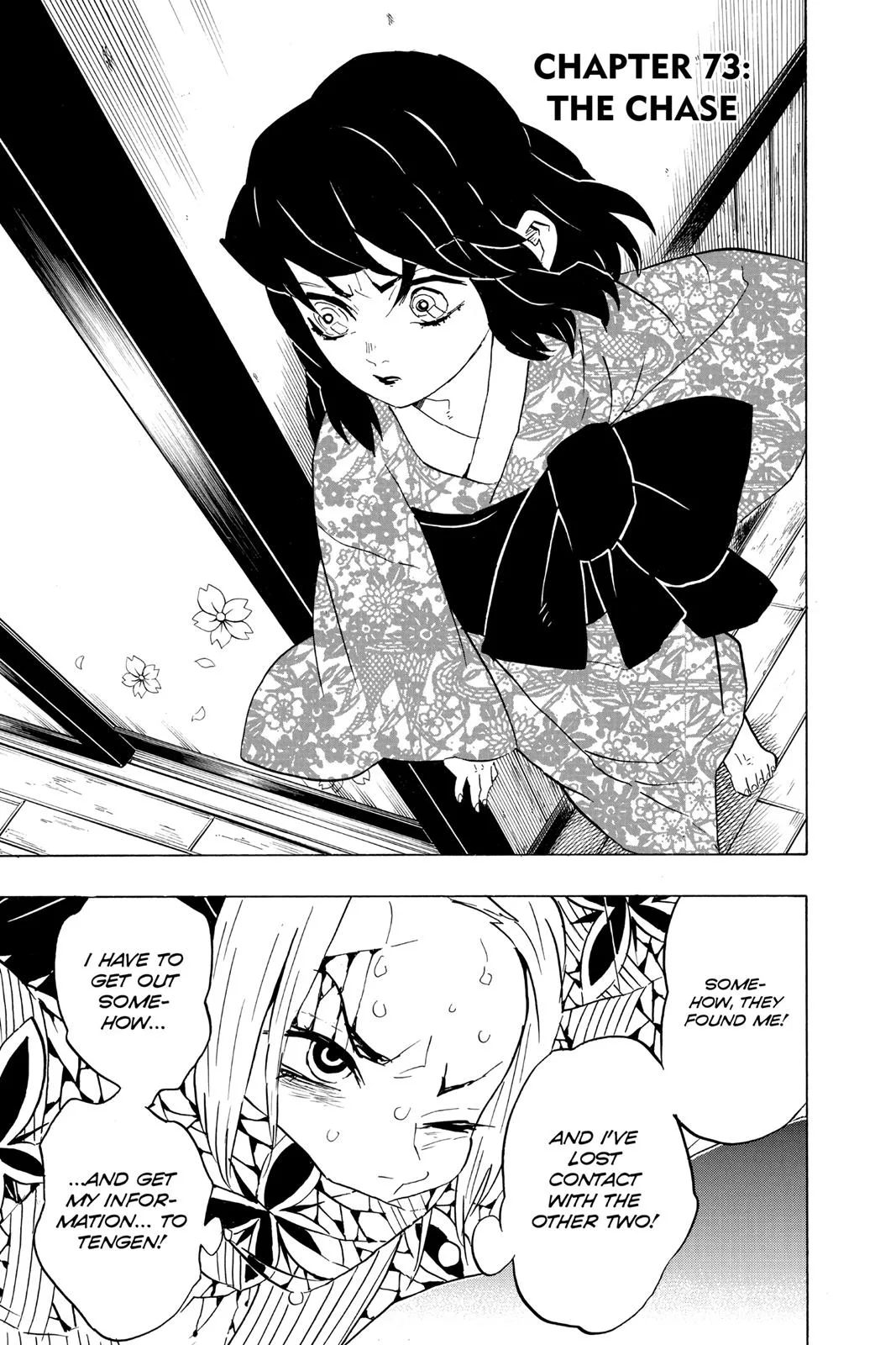 Demon Slayer: Kimetsu no Yaiba - Chapter 73 - Page 1