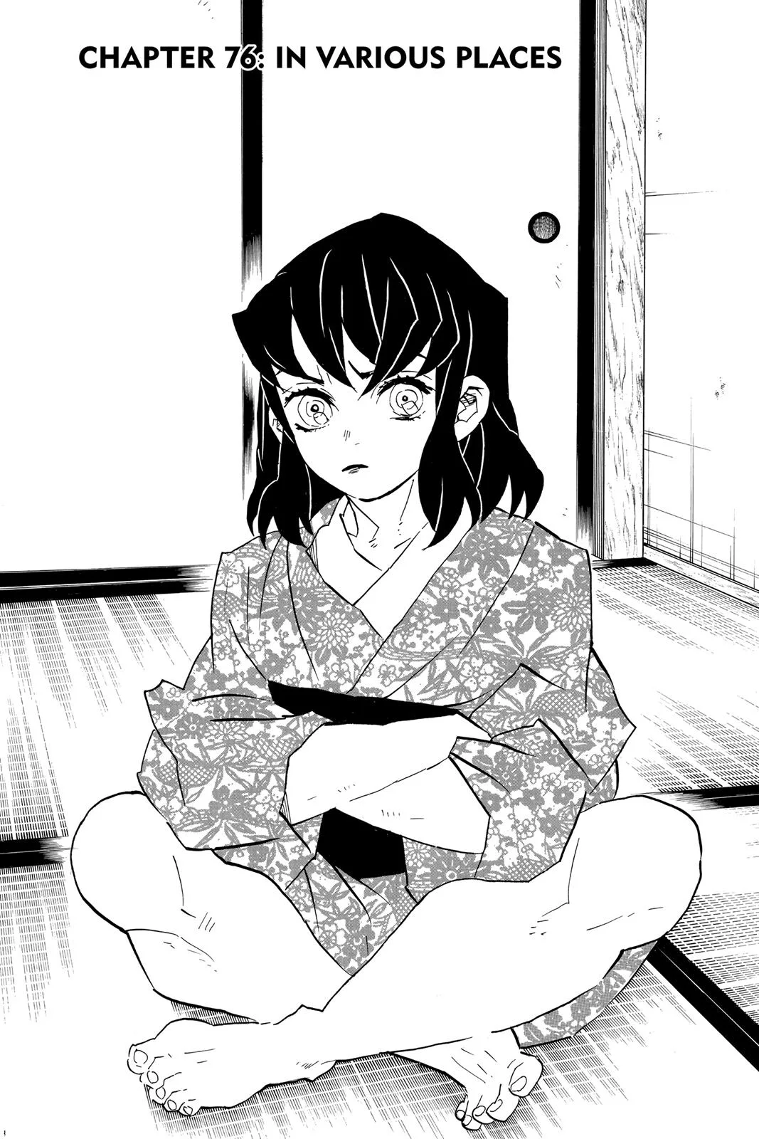 Demon Slayer: Kimetsu no Yaiba - Chapter 76 - Page 1