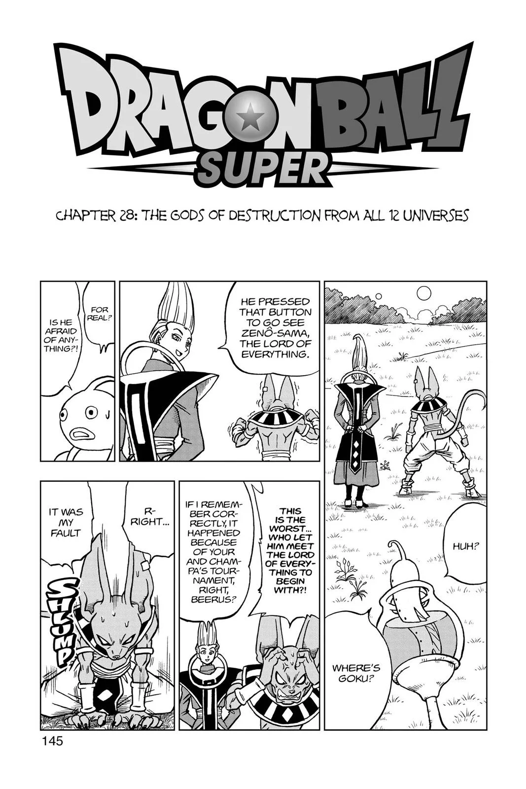 Dragon Ball Super - Chapter 28 - Page 1