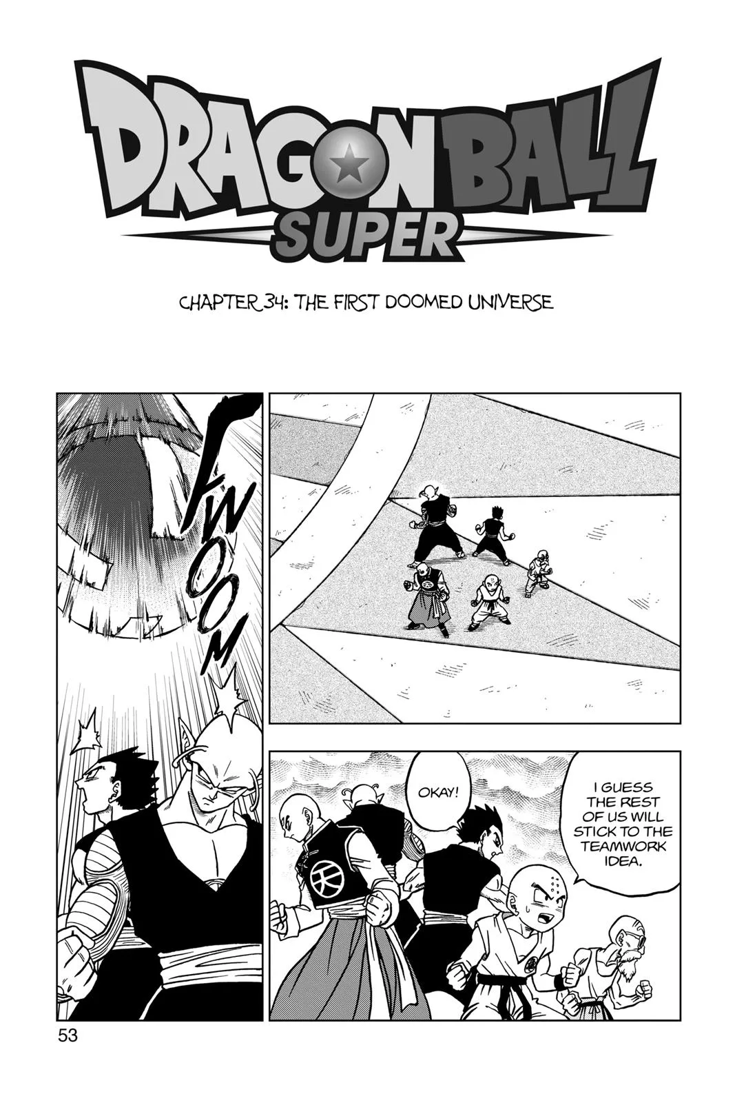 Dragon Ball Super - Chapter 34 - Page 1