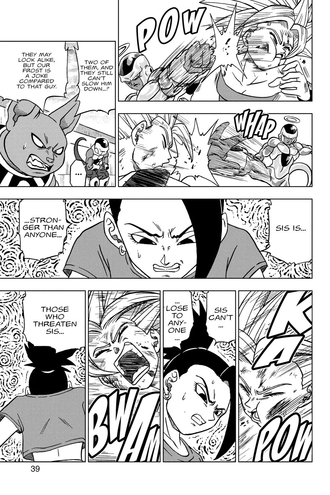 Dragon Ball Super - Chapter 37 - Page 39