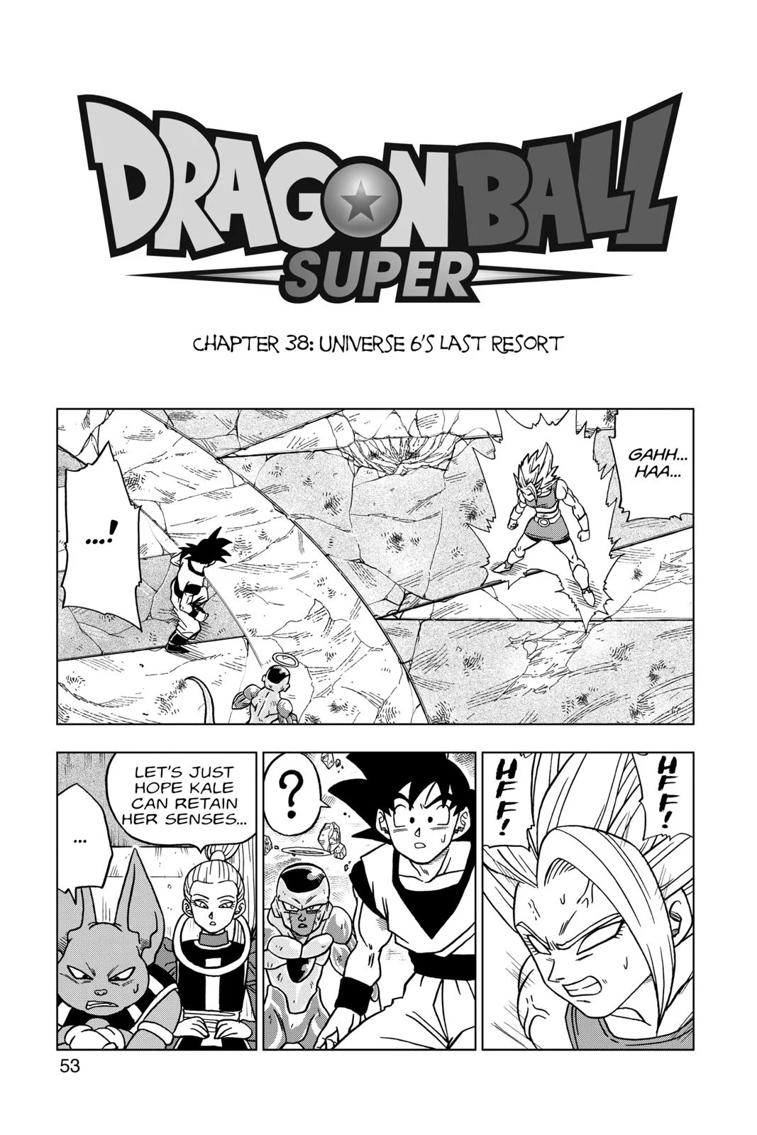 Dragon Ball Super - Chapter 38 - Page 1