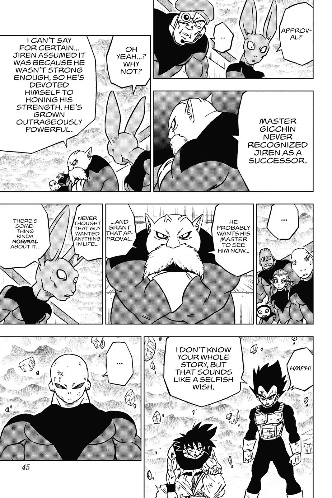 Dragon Ball Super - Chapter 41 - Page 45