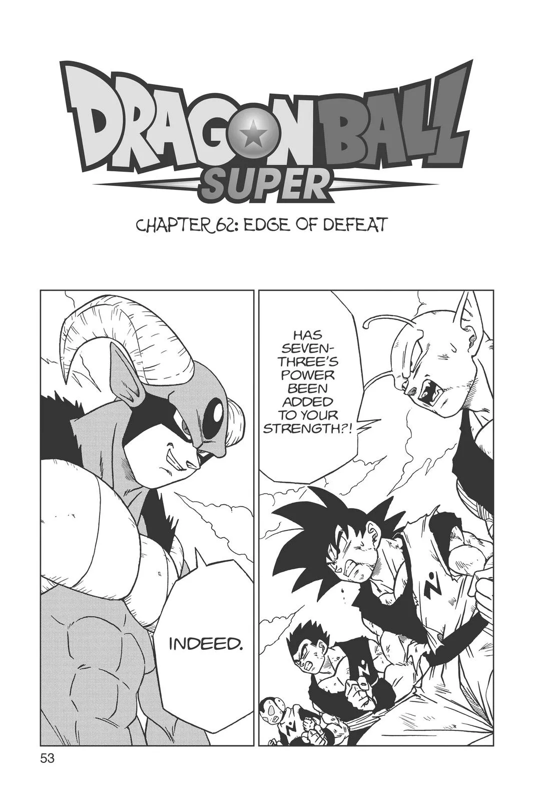 Dragon Ball Super - Chapter 62 - Page 1