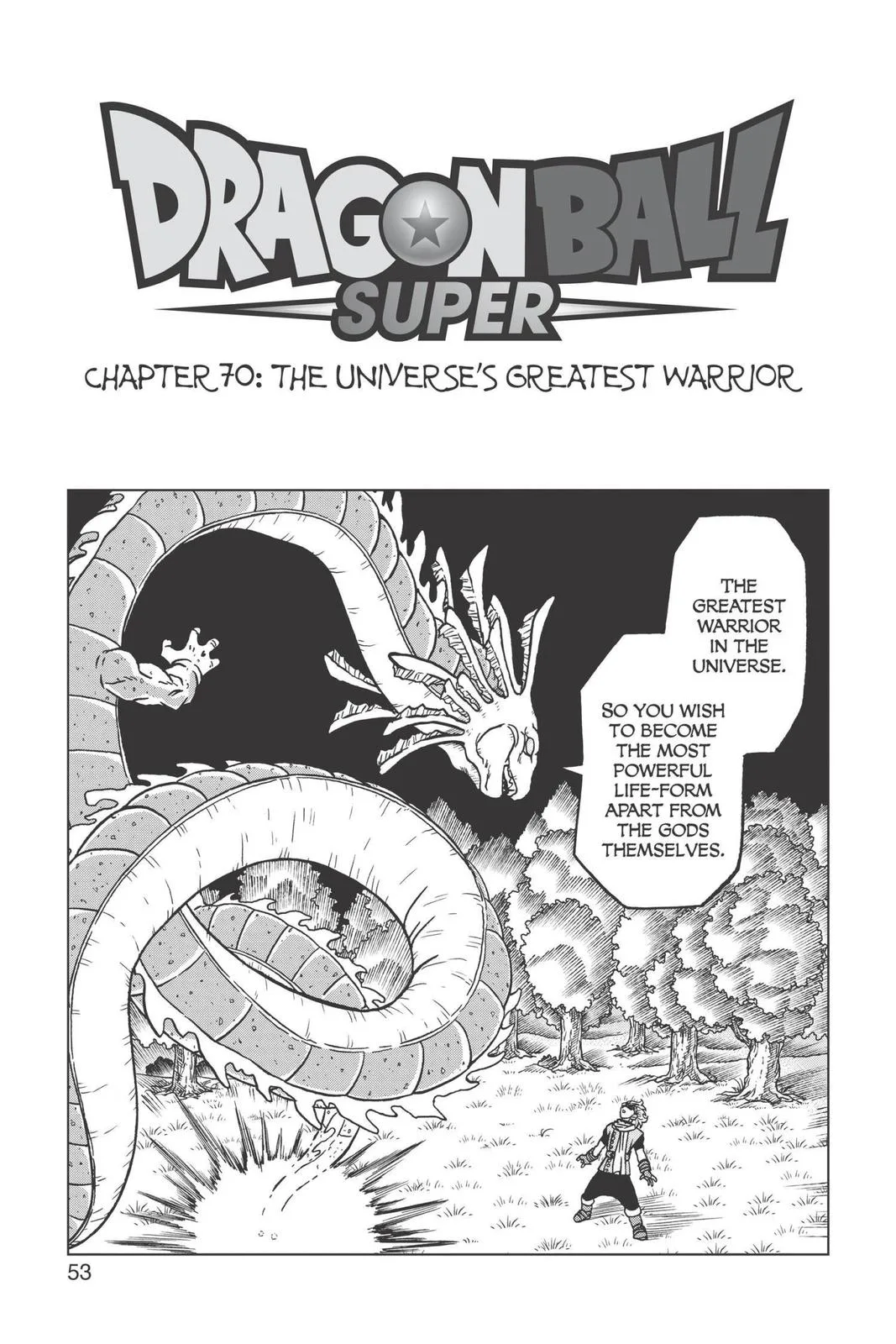 Dragon Ball Super - Chapter 70 - Page 1