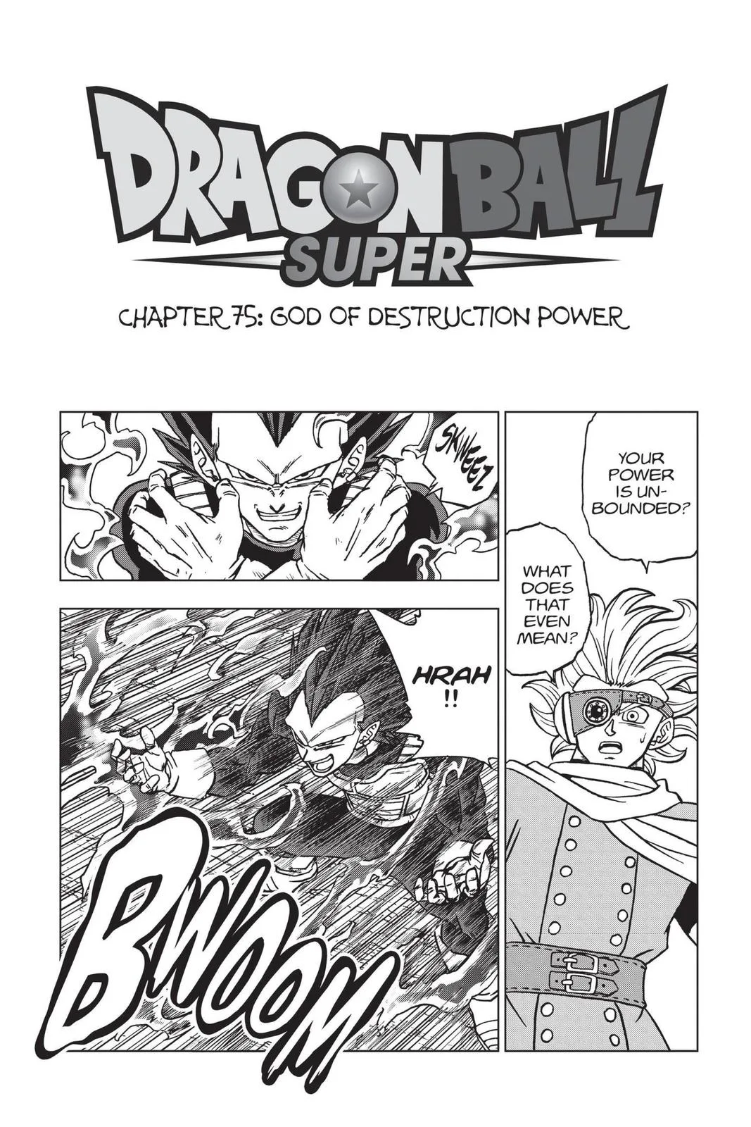 Dragon Ball Super - Chapter 75 - Page 1