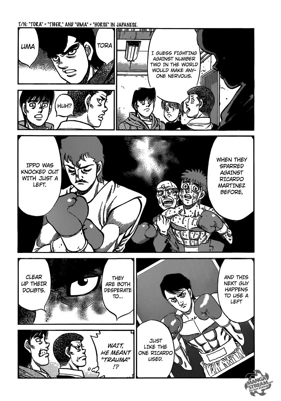 Hajime no Ippo - Chapter 1016 - Page 13