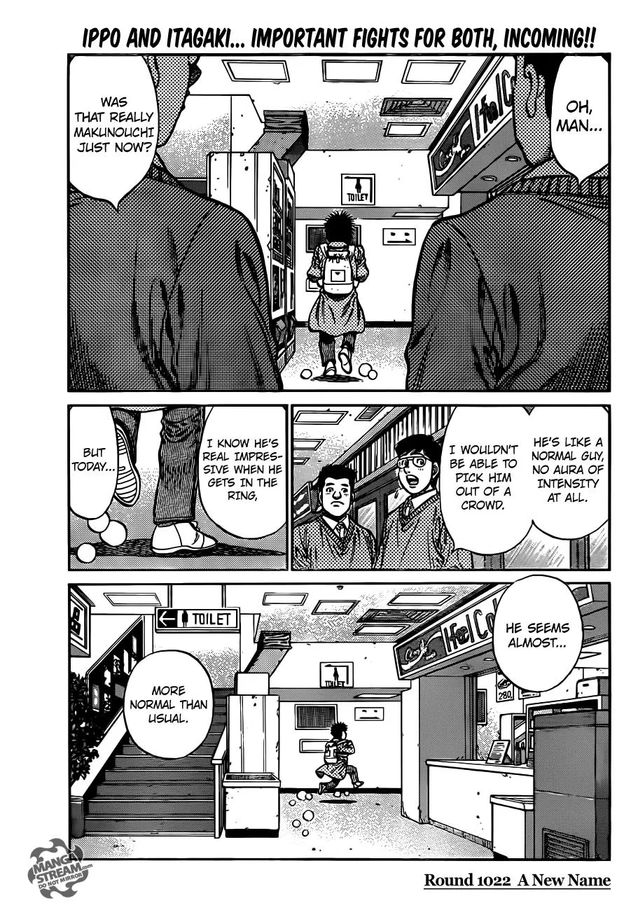 Hajime no Ippo - Chapter 1022 - Page 3