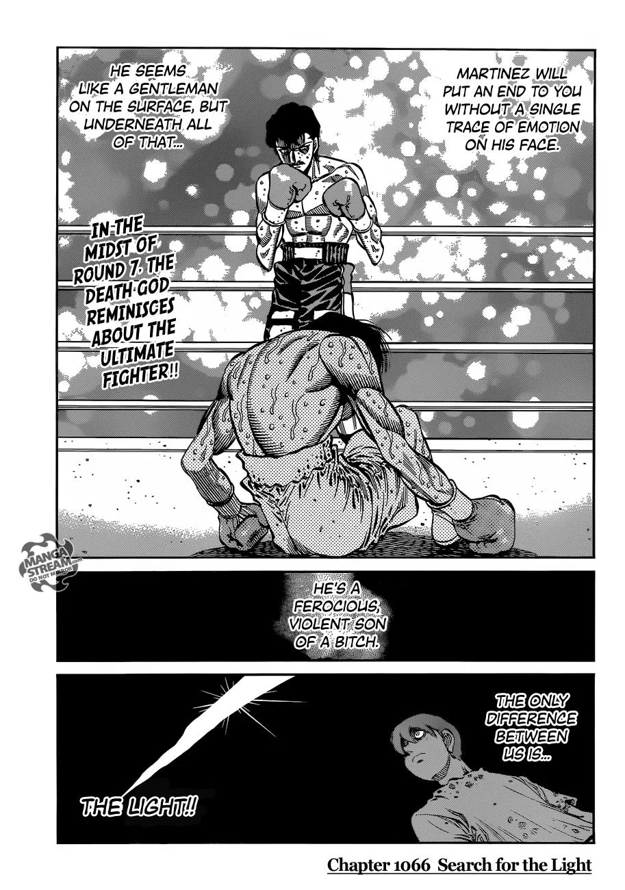 Hajime no Ippo - Chapter 1066 - Page 1