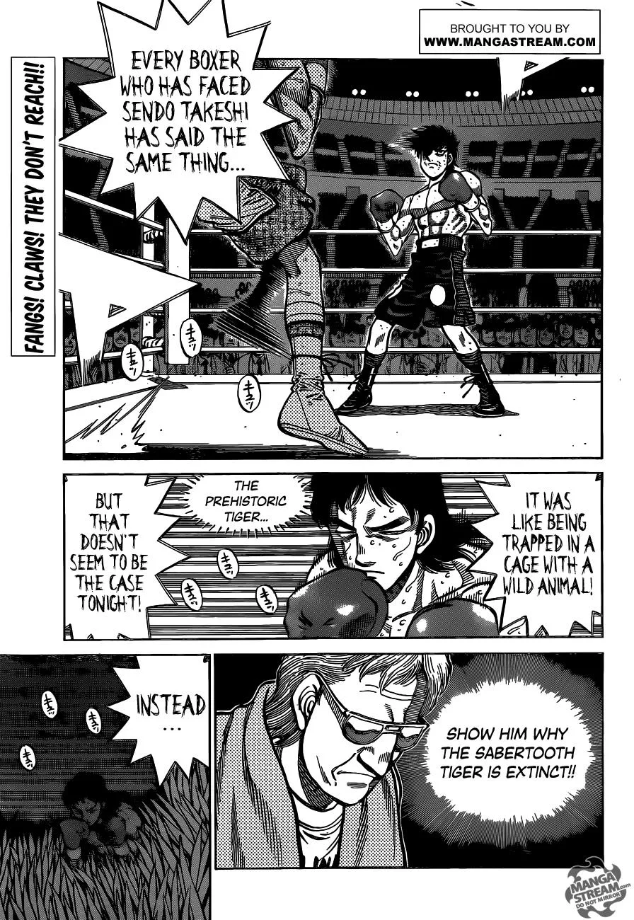 Hajime no Ippo - Chapter 1088 - Page 1