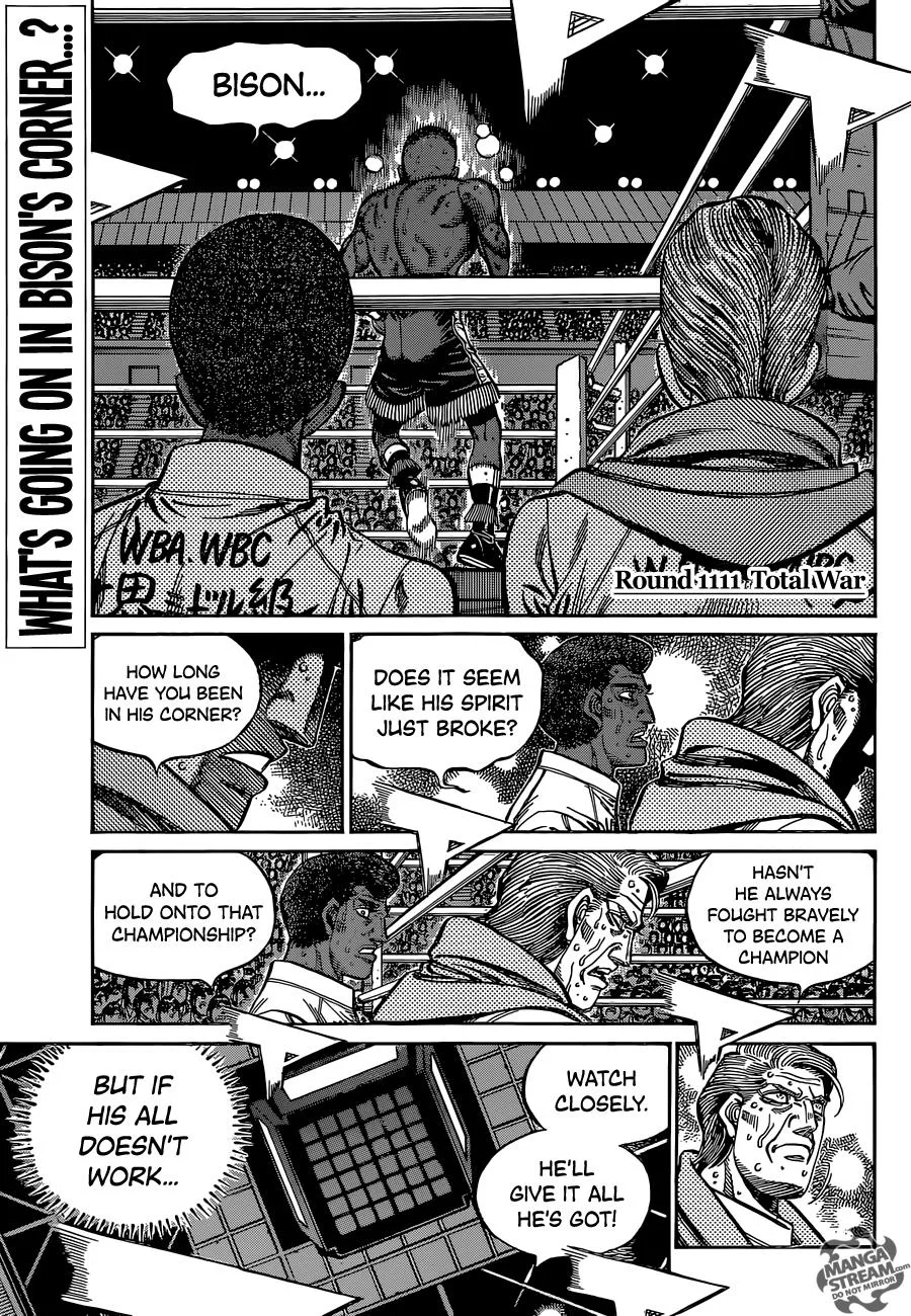 Hajime no Ippo - Chapter 1111 - Page 3