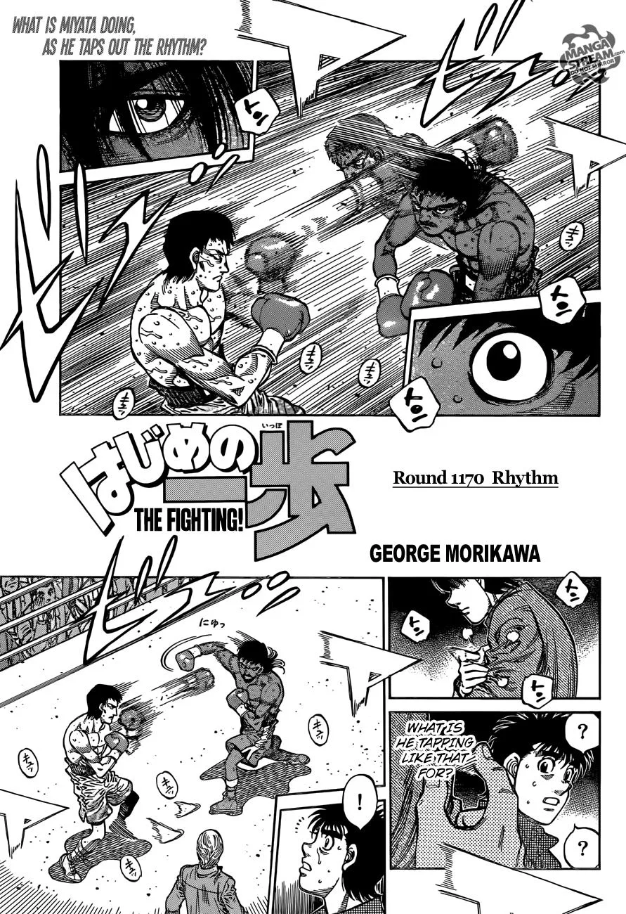 Hajime no Ippo - Chapter 1170 - Page 1