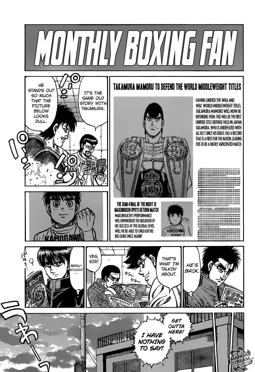 Hajime no Ippo - Chapter 1173 - Page 8