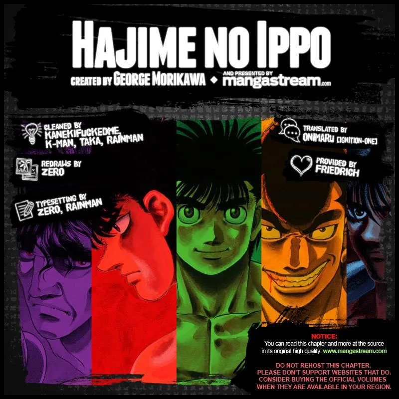 Hajime no Ippo - Chapter 1179 - Page 2