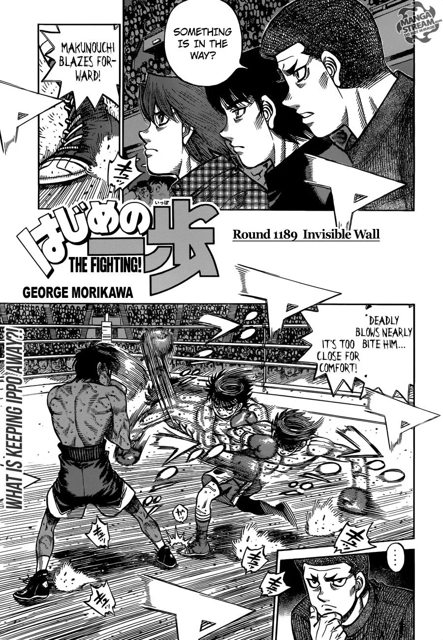 Hajime no Ippo - Chapter 1189 - Page 1