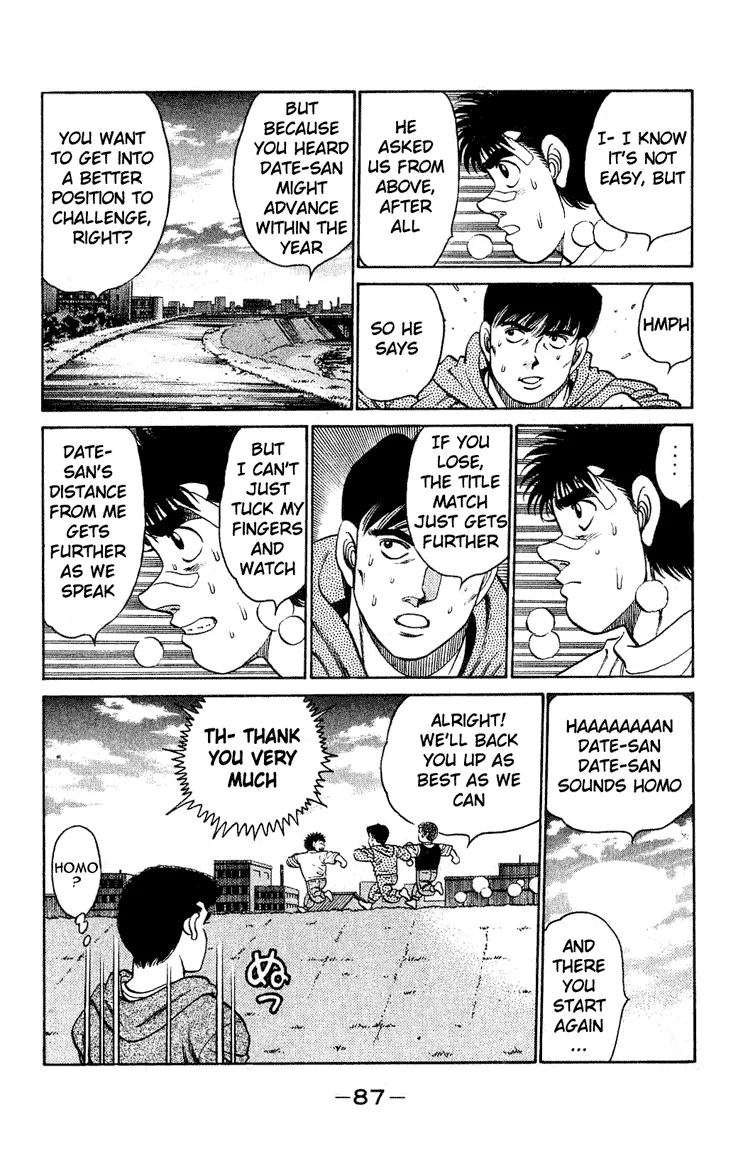 Hajime no Ippo - Chapter 119 - Page 5