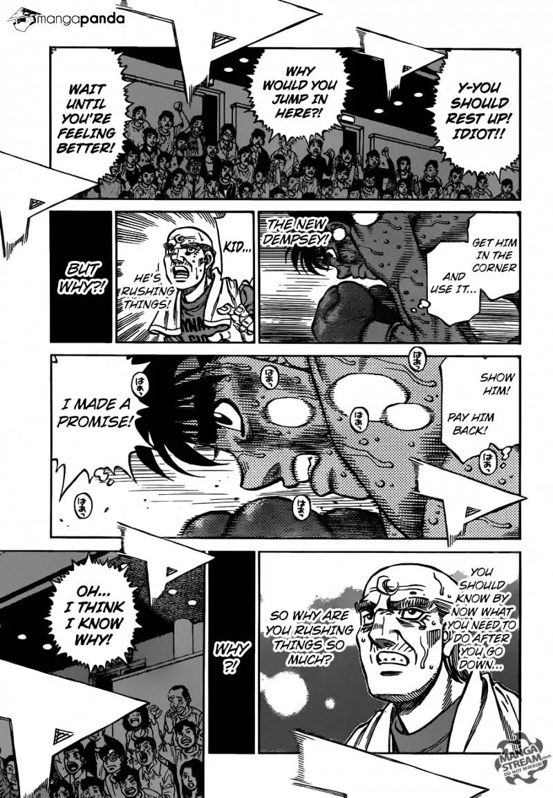 Hajime no Ippo - Chapter 1196 - Page 9