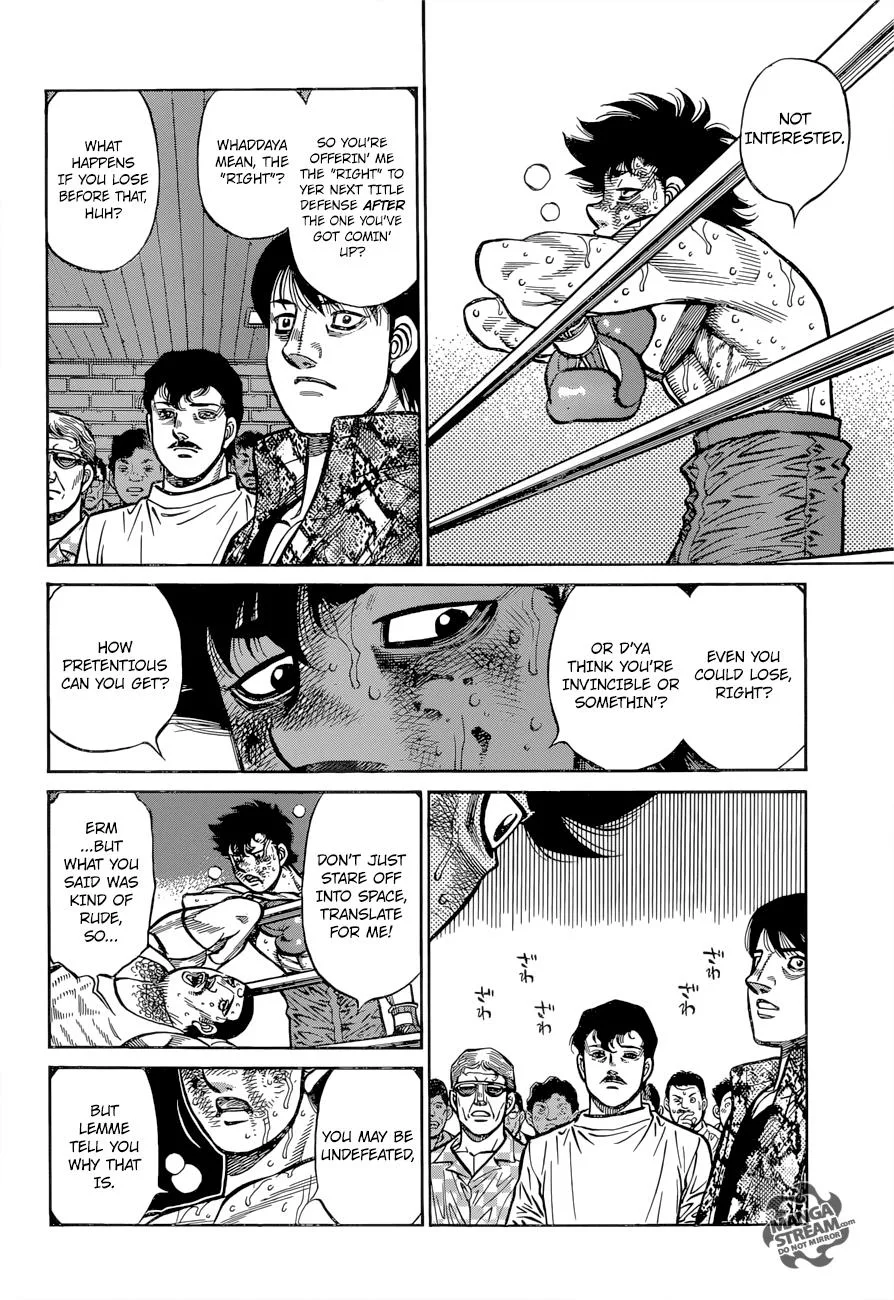 Hajime no Ippo - Chapter 1275 - Page 14