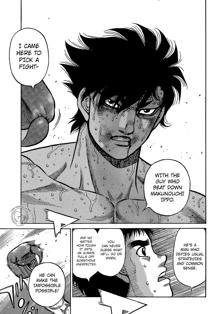 Hajime no Ippo - Chapter 1296 - Page 17
