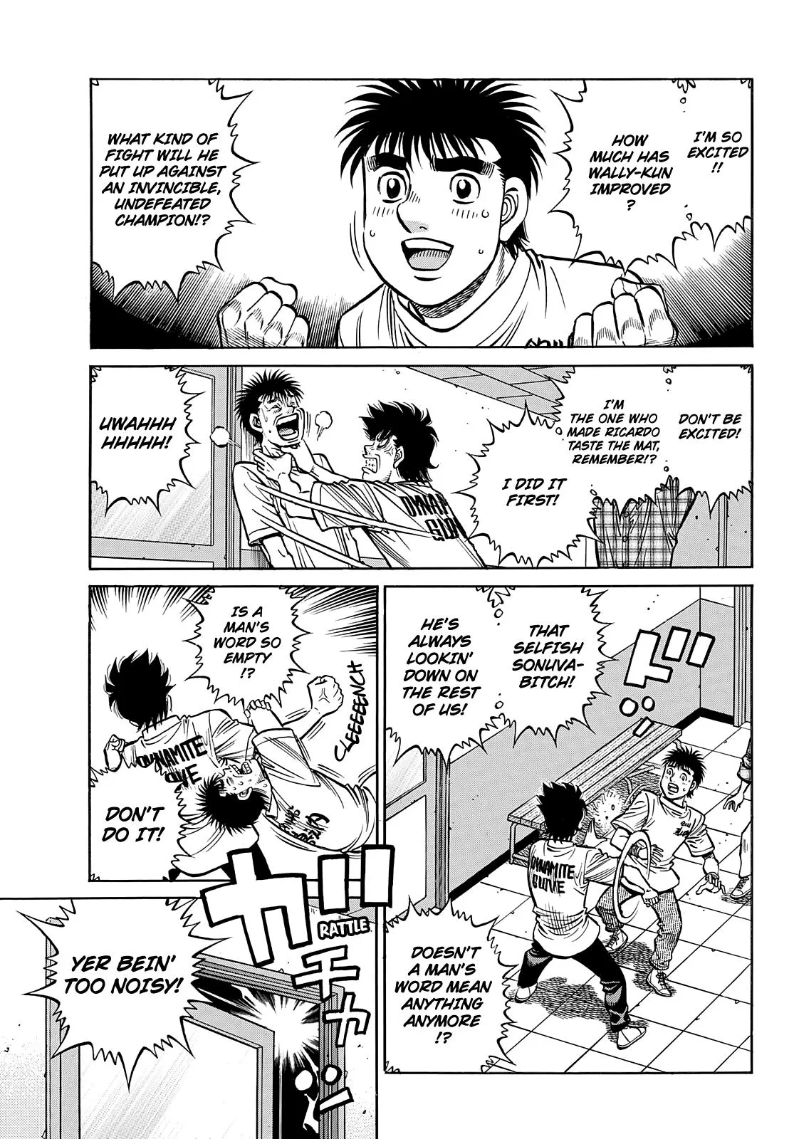Hajime no Ippo - Chapter 1358 - Page 10
