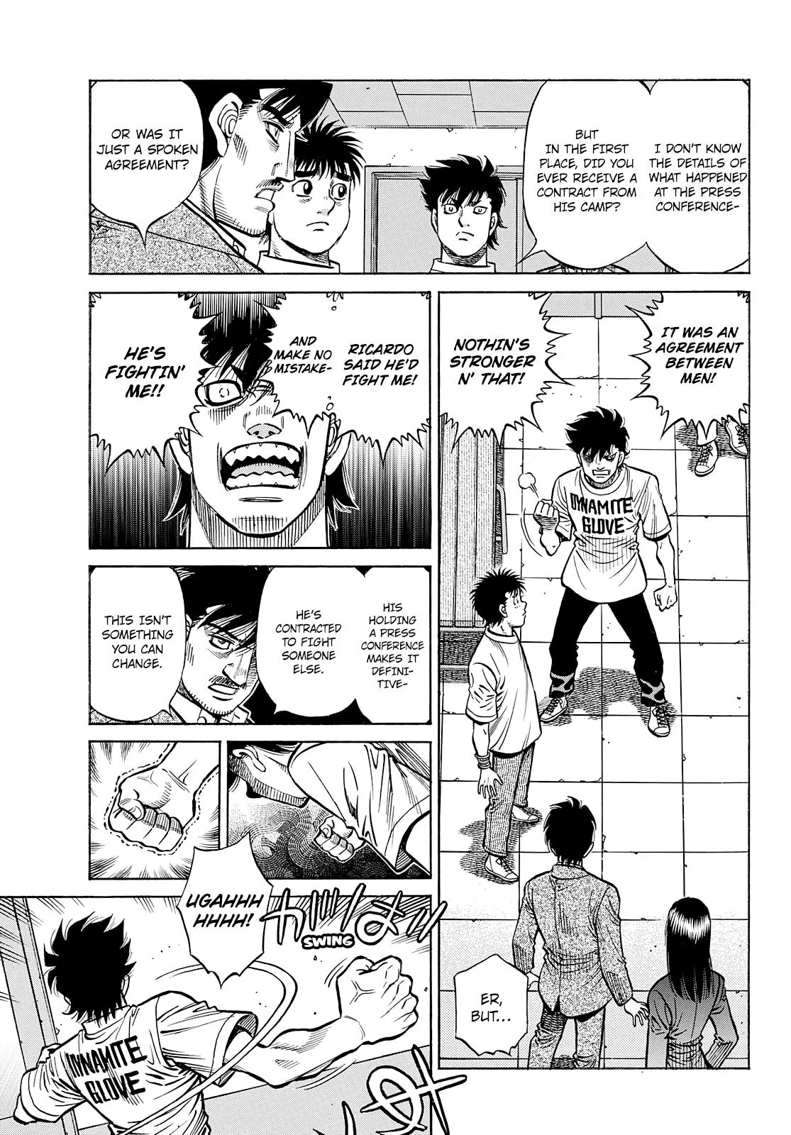 Hajime no Ippo - Chapter 1358 - Page 4