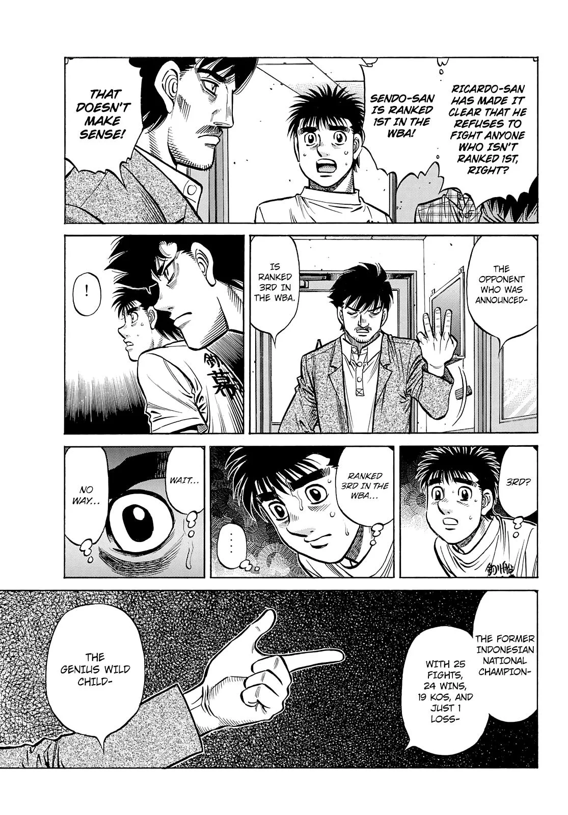 Hajime no Ippo - Chapter 1358 - Page 6