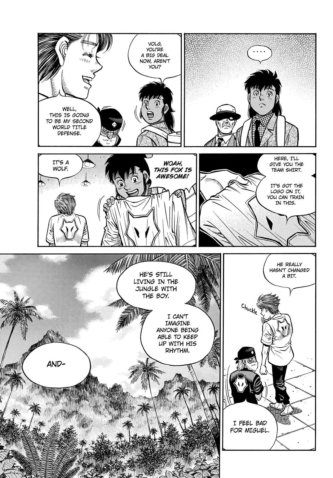 Hajime no Ippo - Chapter 1360 - Page 8