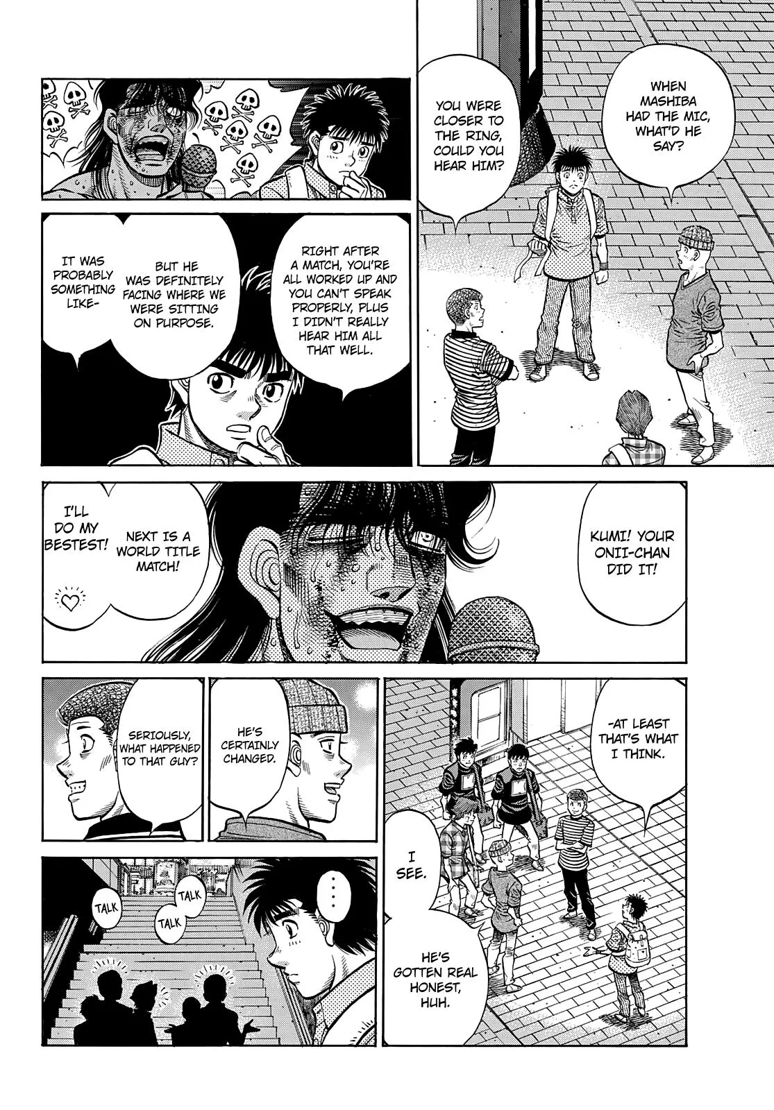 Hajime no Ippo - Chapter 1375 - Page 11