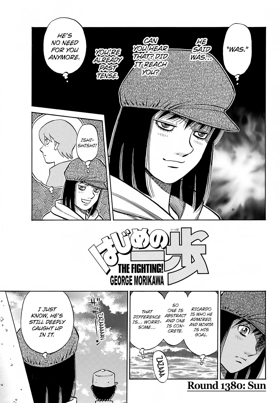 Hajime no Ippo - Chapter 1380 - Page 1