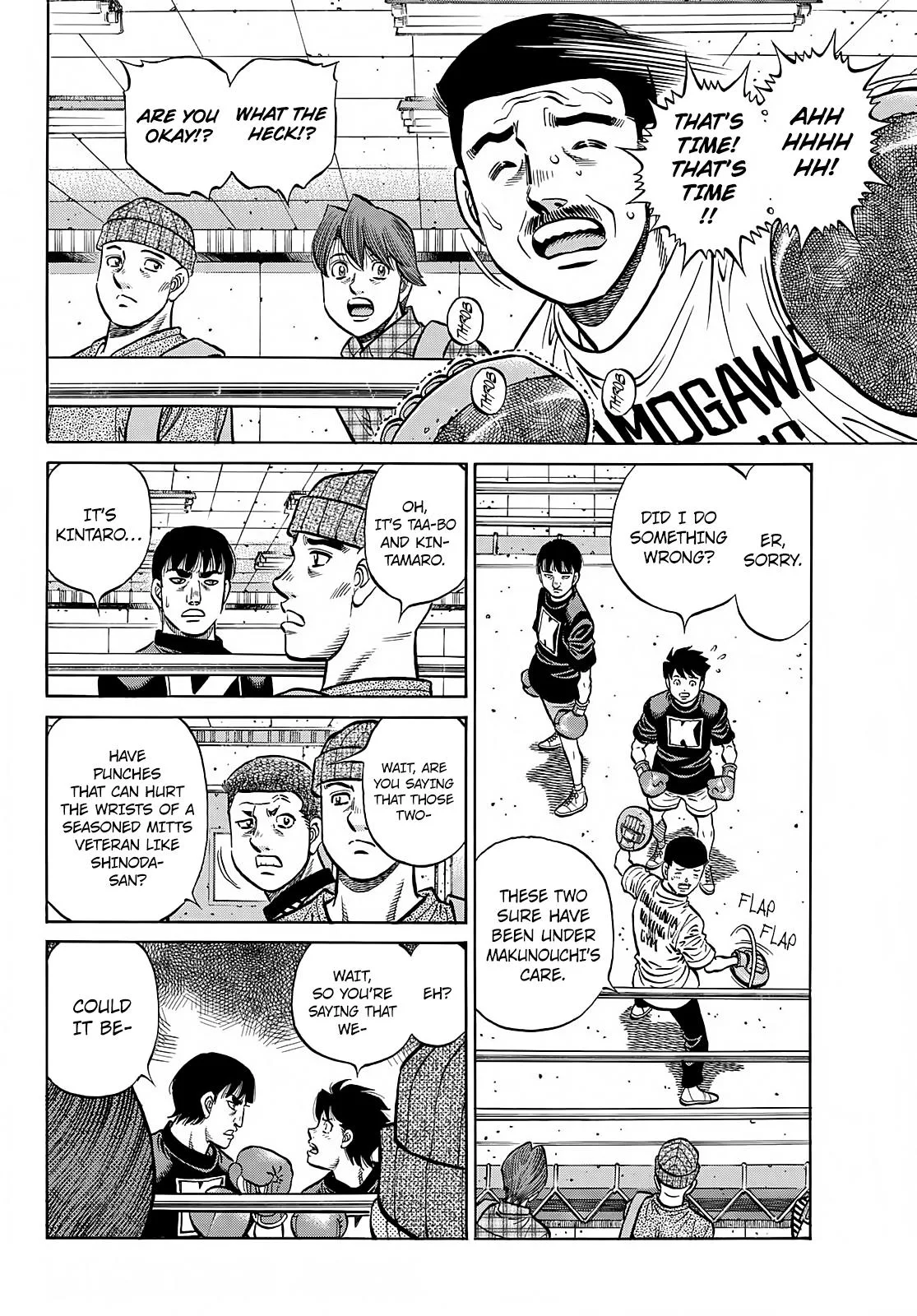 Hajime no Ippo - Chapter 1381 - Page 3