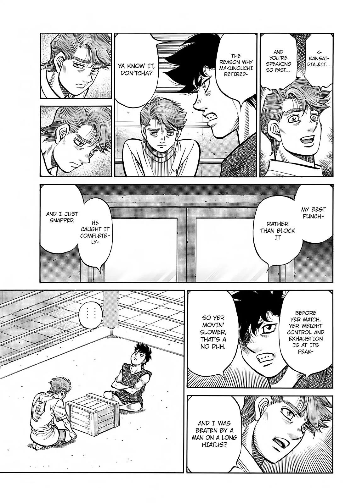 Hajime no Ippo - Chapter 1386 - Page 4