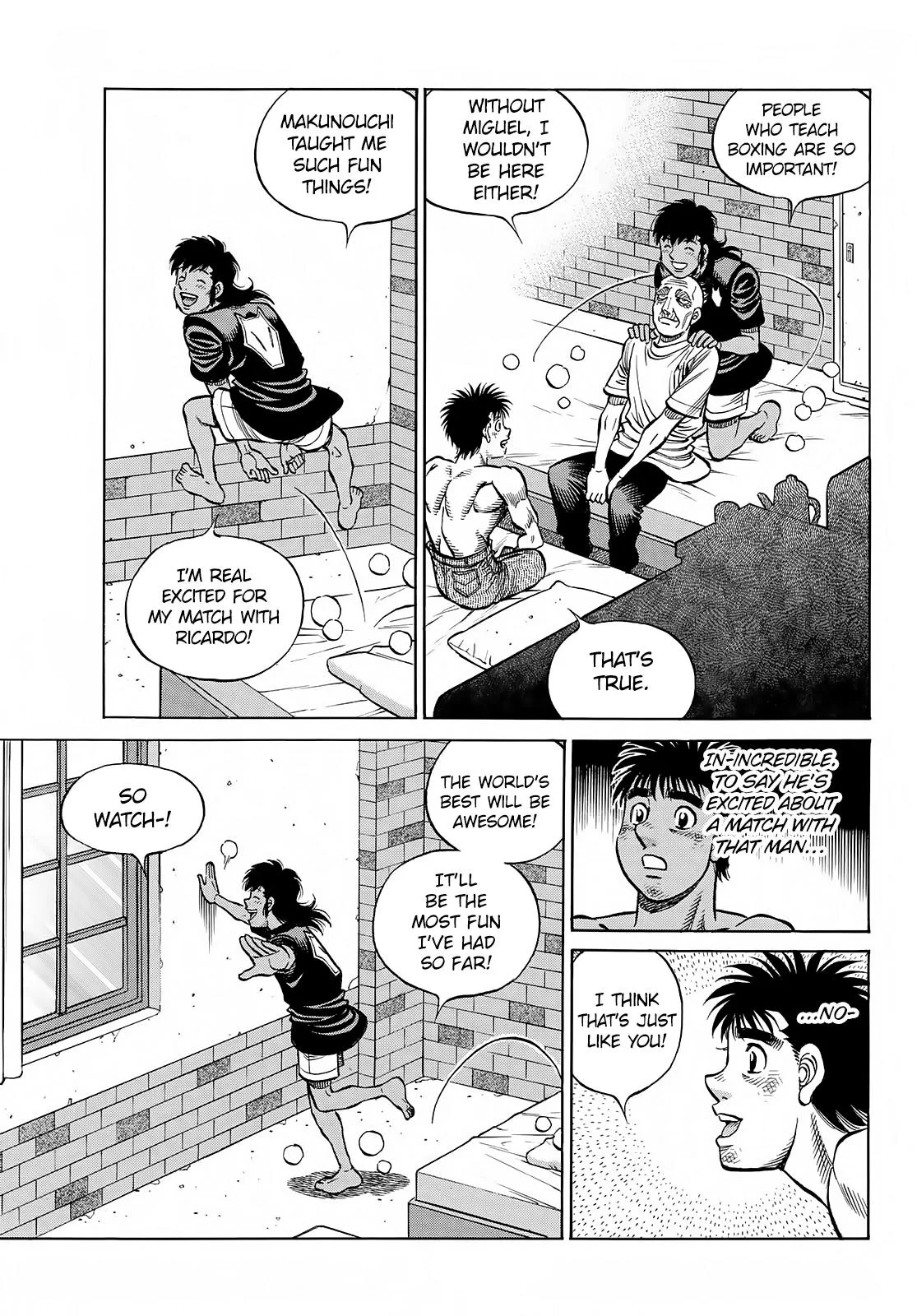 Hajime no Ippo - Chapter 1387 - Page 12