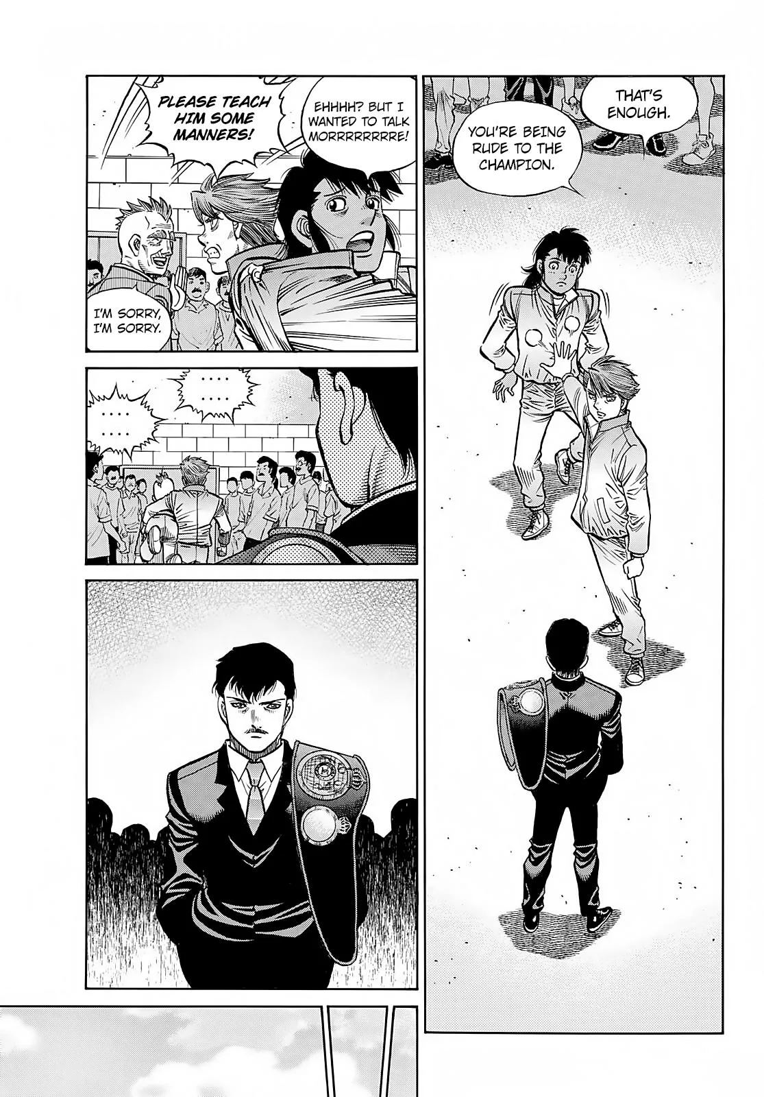 Hajime no Ippo - Chapter 1389 - Page 6