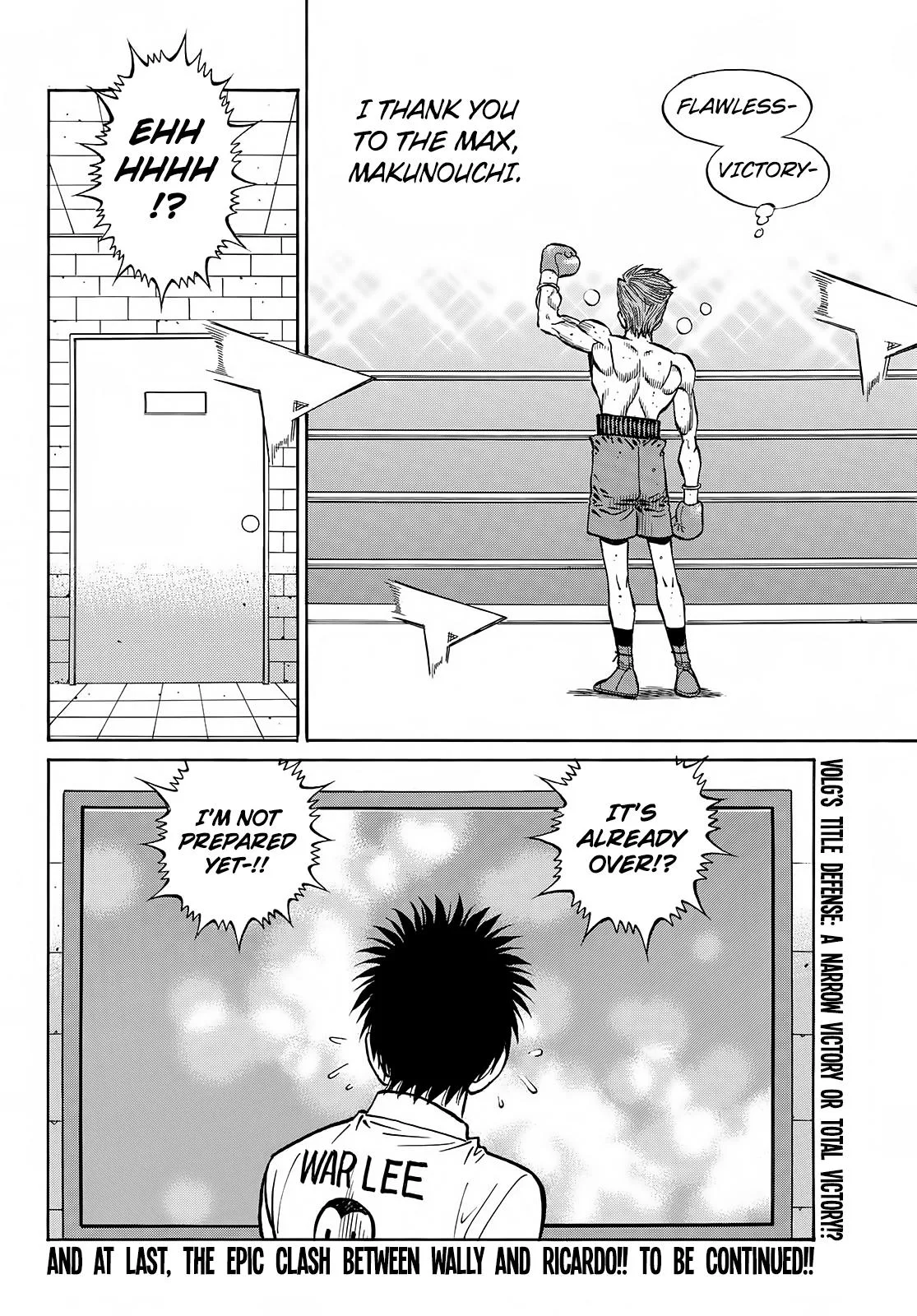Hajime no Ippo - Chapter 1391 - Page 15