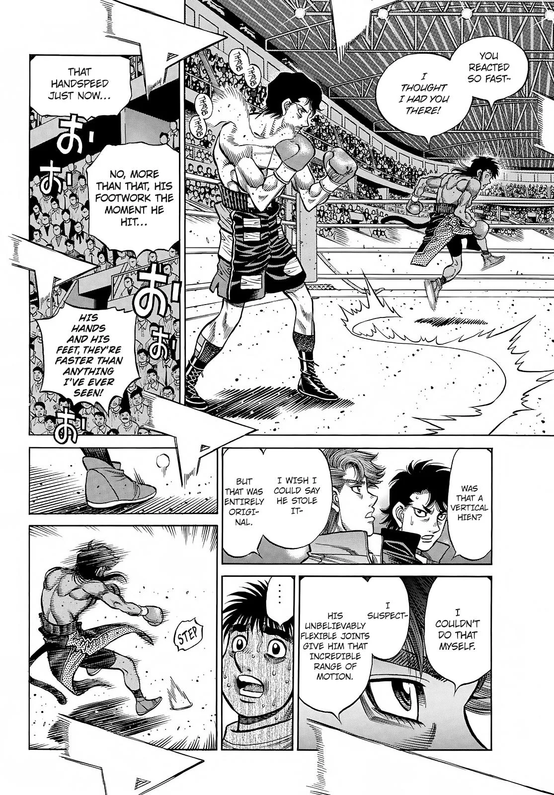 Hajime no Ippo - Chapter 1396 - Page 7