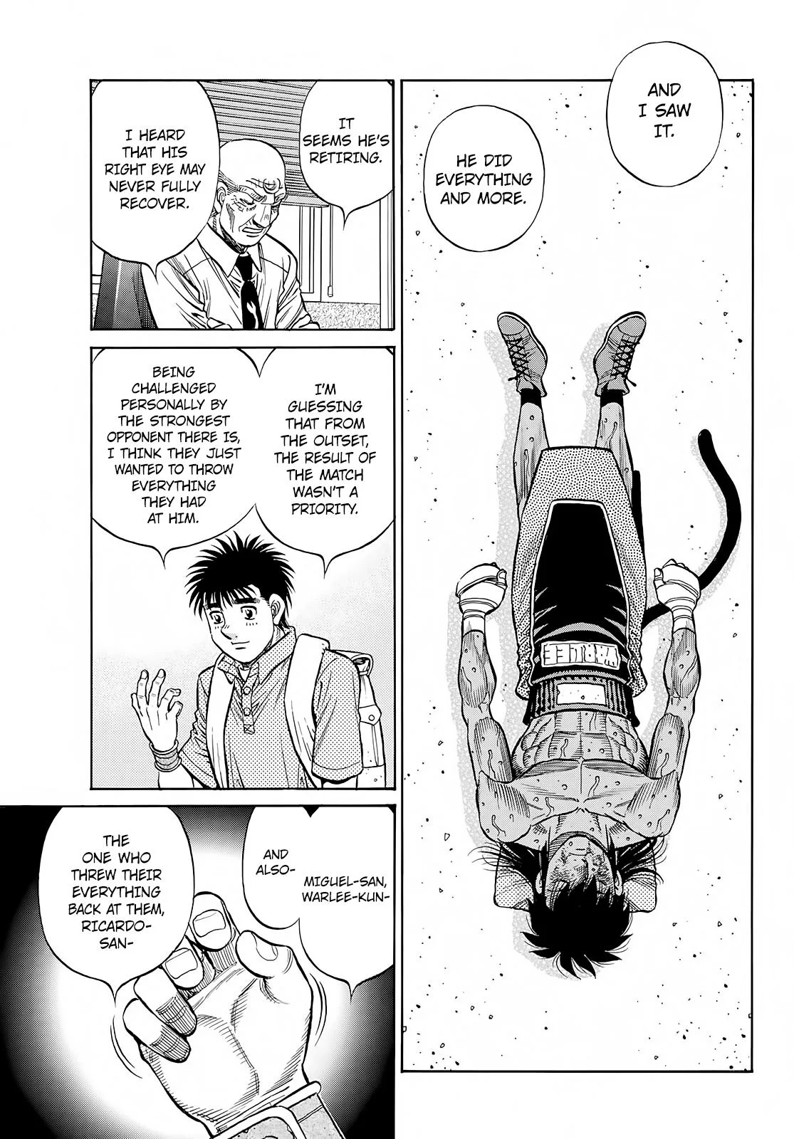 Hajime no Ippo - Chapter 1412 - Page 12
