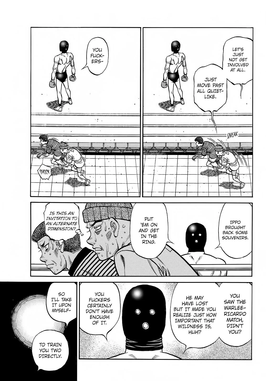 Hajime no Ippo - Chapter 1414 - Page 12