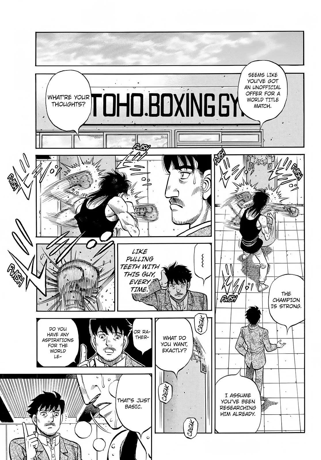 Hajime no Ippo - Chapter 1416 - Page 16